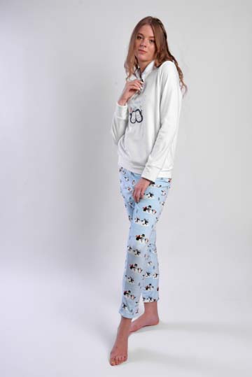 W24 J&amp;A Penguin on ice 9161 Pyjama