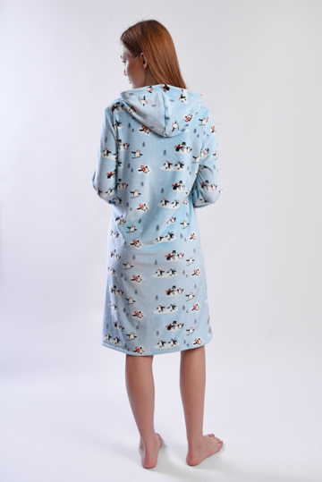 W24 J&amp;A Penguin on ice 9163 Night Dress