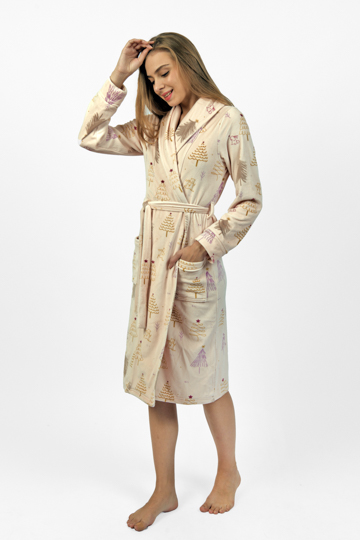 W24 J&amp;A Christmas Tree 9023 Short Robe