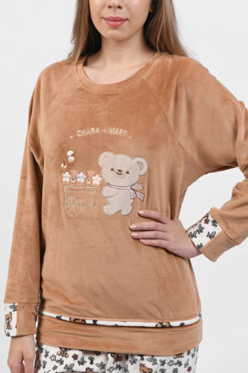 W24 J&amp;A Teddy Bear 9040 Pyjama