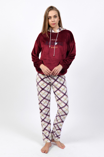 W24 J&amp;A Checkers 9072 Pyjama