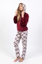 W24 J&amp;A Checkers 9072 Pyjama