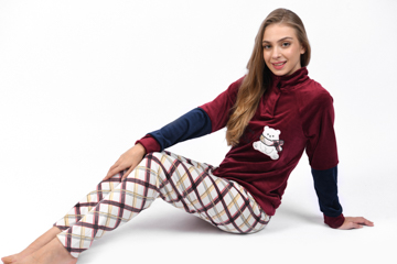 W24 J&amp;A Checkers 9071 Pyjama