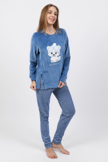 W24 J&amp;A Strip 9080 Pyjama