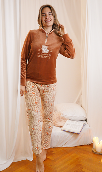 W24 J&amp;A Fox 9193 Pyjama