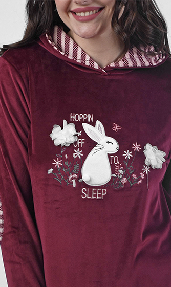 W24 J&amp;A Polar / Bunny 9133 Pyjama