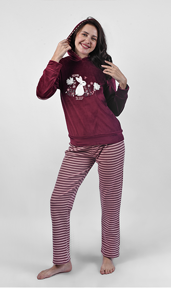 W24 J&amp;A Polar / Bunny 9133 Pyjama