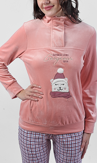 W24 J&amp;A Lines 9151 Pyjama