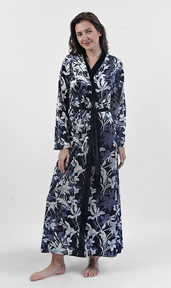 W24 J&amp;A Nighty 9186 Lingerie Night Dress &amp; Robe