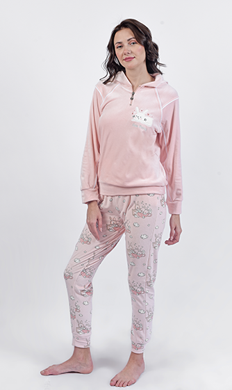 W24 J&amp;A Bunny in cup 9202 Pyjama