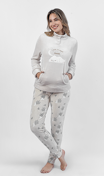 W24 J&amp;A Bunny in Garden 9253 Pyjama