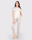 S24 J&amp;A Bunny Dots 8343 Pyjama