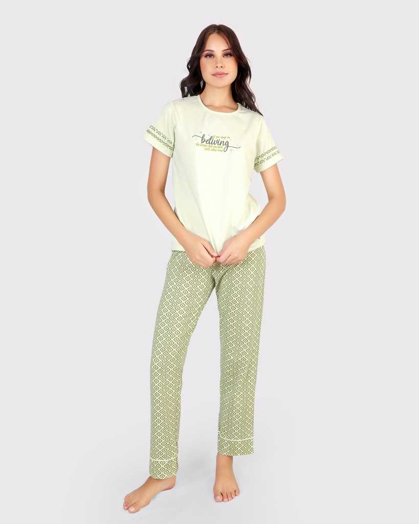 S24 J&amp;A Geomatric 8020 Pyjama