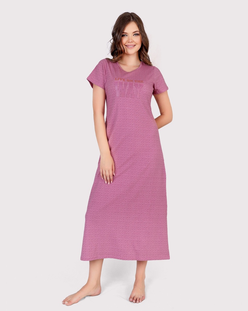 S24 J&amp;A Mini Dots 8190 Night Dress
