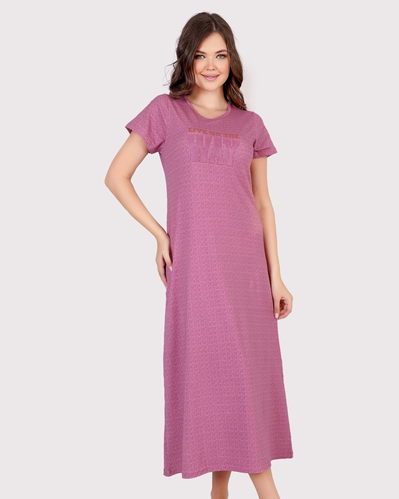 S24 J&amp;A Mini Dots 8190 Night Dress