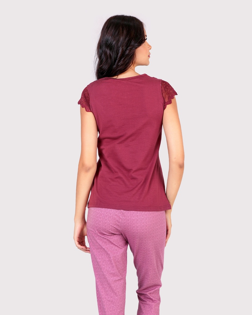 S24 J&amp;A Mini Dots 8192 Pyjama