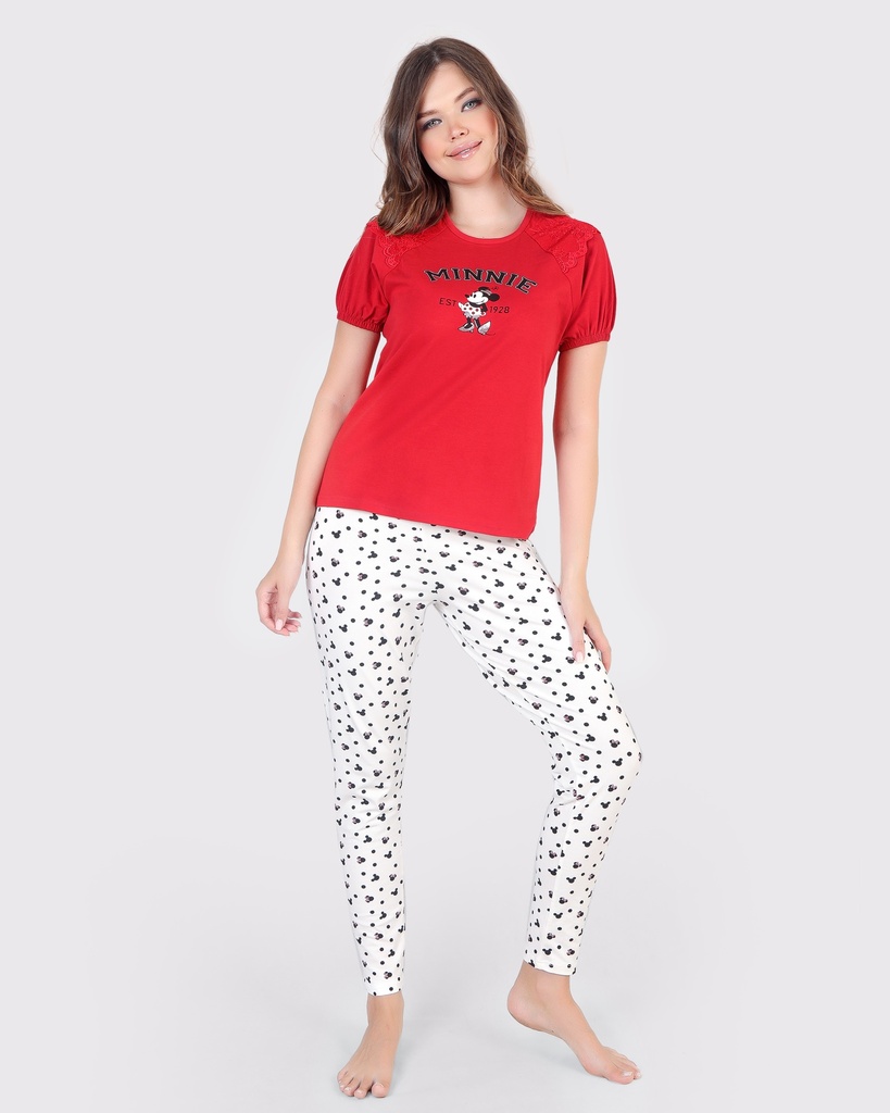 S24 J&amp;A Minni Mouse 8120 Pyjama
