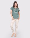 S24 J&amp;A Palm Tree 8051 Pyjama