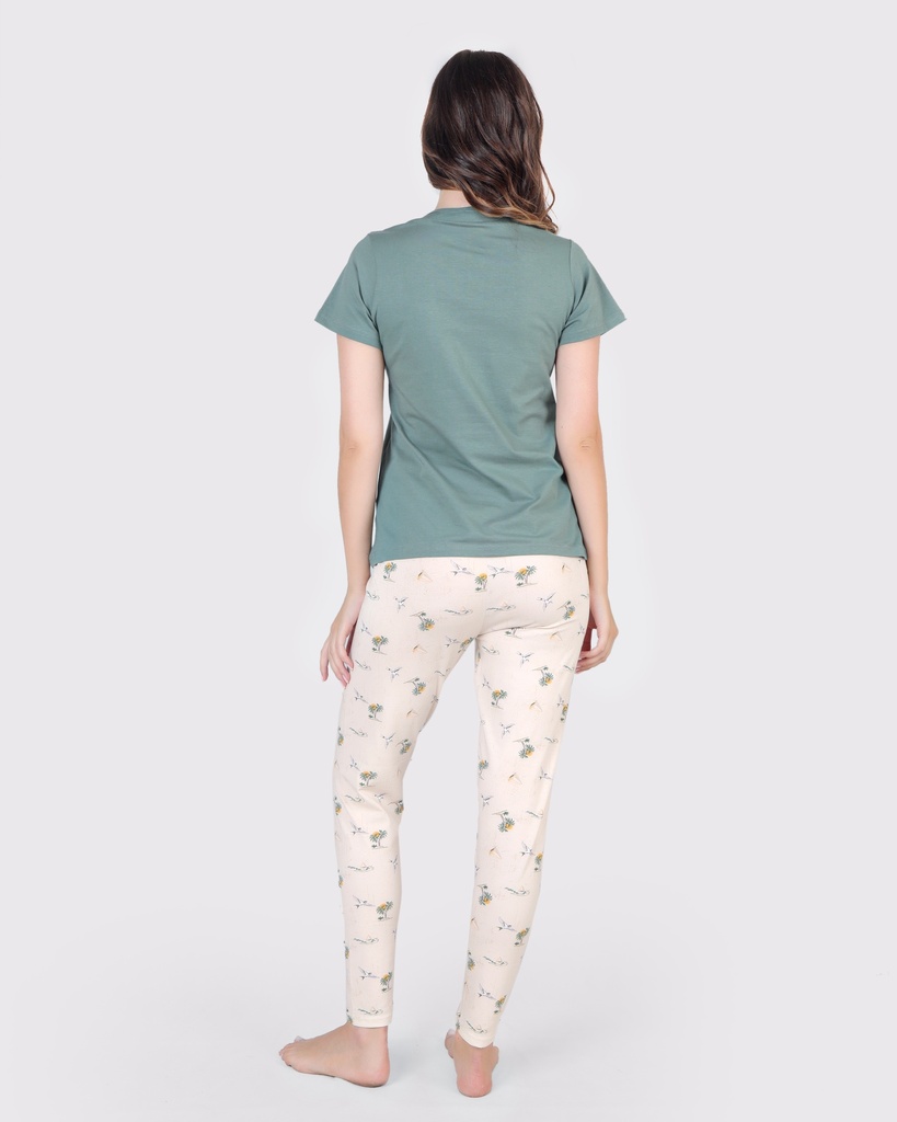 S24 J&amp;A Palm Tree 8051 Pyjama