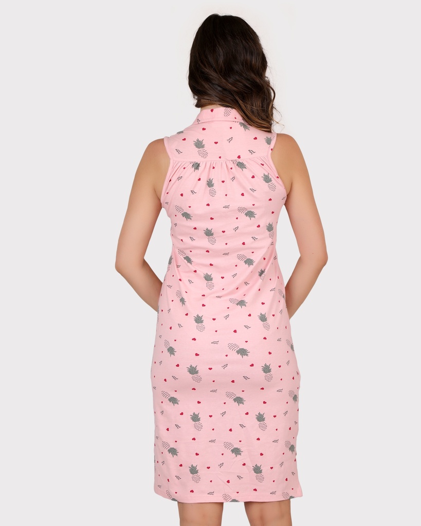 S24 J&amp;A Pineapple 8353 Night Dress