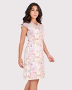 S24 J&amp;A Pinky Flower 8170 Night Dress