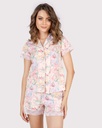 S24 J&amp;A Pinky Flower 8172 Short