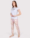 S24 J&amp;A Pinky Flower 8174 Pyjama