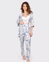 S24 J&amp;A Soft Flower 8001 Pyjama &amp; Robe