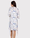 S24 J&amp;A Soft Flower 8002 Night Dress &amp; Robe