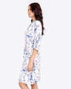 S24 J&amp;A Soft Flower 8002 Night Dress &amp; Robe