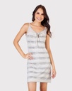 S24 J&amp;A Strip Nordic 8270 Night Dress