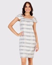 S24 J&amp;A Strip Nordic 8273 Night Dress