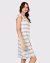 S24 J&amp;A Strip Nordic 8273 Night Dress
