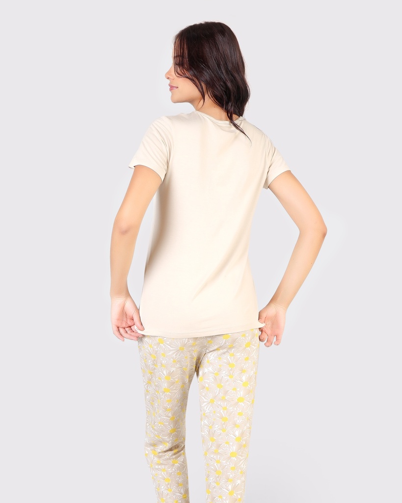 S24 J&amp;A Sun Flower 8312 Pyjama