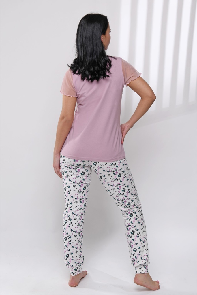S23 J&amp;A Floral Birds 8113 pyjama