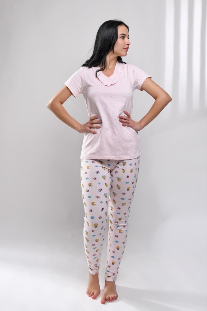 S23 J&amp;A Wild Girl 8155 pyjama