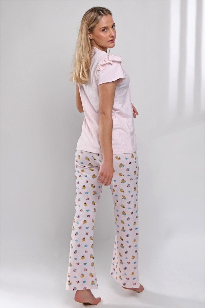 S23 J&amp;A Wild Girl 8156 pyjama