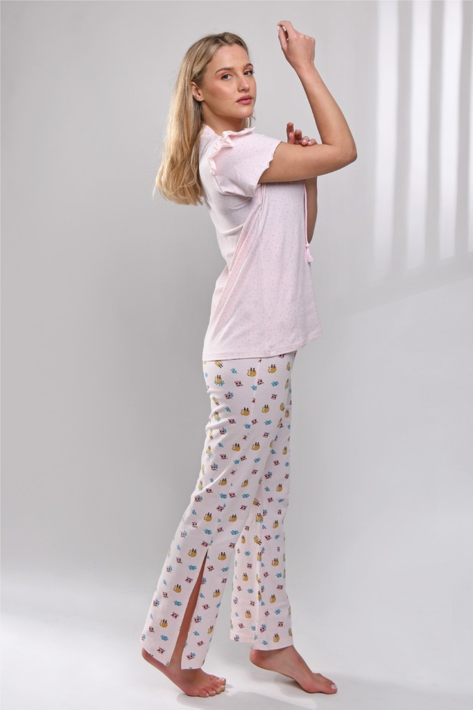 S23 J&amp;A Wild Girl 8156 pyjama