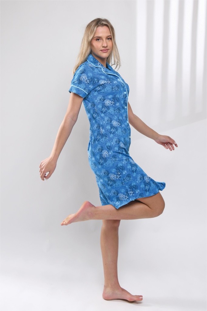 S23 J&amp;A Jelly Fish 8104 Night Dress