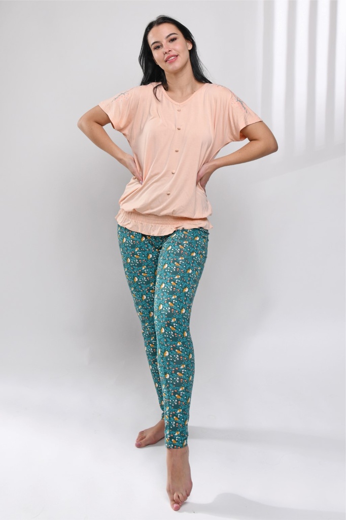 S23 J&amp;A Blooming Birds 8030 pyjama