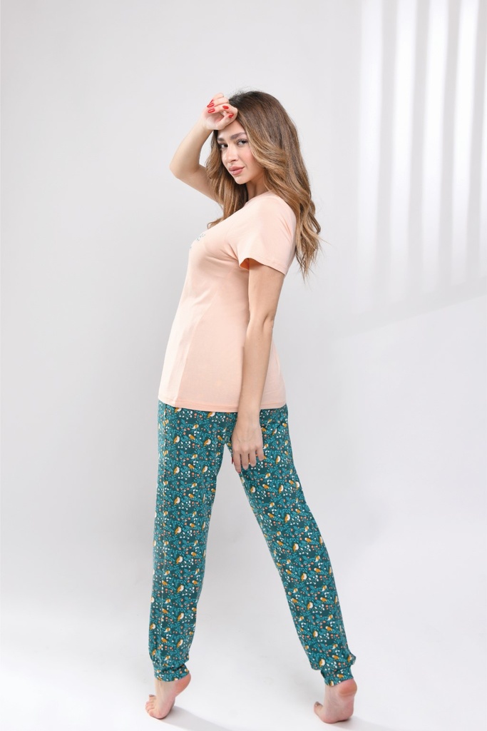 S23 J&amp;A Blooming Birds 8033 pyjama