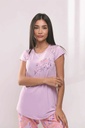 S23 J&amp;A Purple Floral 8005 premoda