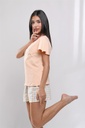 S23 J&amp;A Checkers &amp; Floral 8020 short