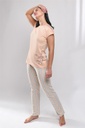 S23 J&amp;A Checkers &amp; Floral 8021 pyjama
