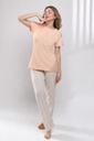 S23 J&amp;A Checkers &amp; Floral 8024 pyjama