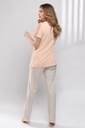 S23 J&amp;A Checkers &amp; Floral 8024 pyjama