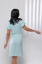 S23 J&amp;A Blue Cyal Birds 8212 Night Dress