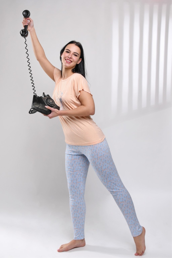S23 J&amp;A Indian Flower 8301 pyjama