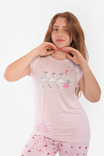S23 J&amp;A Ballet 8255 Teen pyjama