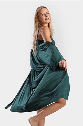 Ling J&amp;A 66020 - H49 Sleep Shirt &amp; Robe